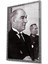 Atatürk Cam Tablo 4mm Dayanıklı Temperli Cam, Atatürk Glass Wall Art 1