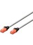 Beek Cat6 U/utp Cross Patch Kablosu, Awg 26, 1 Metre, Gri Renk, Koruma Kılıfı Siyah Renk, Lszh 1