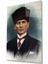 Atatürk Cam Tablo 4mm Dayanıklı Temperli Cam, Atatürk Glass Wall Art 1