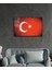 Türk Bayrağı Cam Tablo 4mm Dayanıklı Temperli Cam, Turkish Flag Glass Wall Art 2