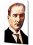 Atatürk Cam Tablo 4mm Dayanıklı Temperli Cam, Atatürk Glass Wall Art 1