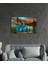 Dağ Yansıma Manzara Cam Tablo 4mm Dayanıklı Temperli Cam Mountain Reflection Landscape Glass Table 6
