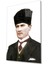 Atatürk Cam Tablo 4mm Dayanıklı Temperli Cam, Atatürk Glass Wall Art 1