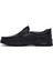 Erkek Siyah Deri Casual Loafer 25WFD695618 2
