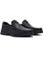 Erkek Siyah Deri Casual Loafer 25WFD695618 3