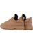 Erkek Vizon Bağcıklı Nubuk Deri Sneaker 25WFD6970V3 5