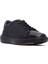 Erkek Siyah Bağcıklı Kalın Tabanlı Deri Sneaker 25WFD685318 6