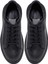 Erkek Siyah Bağcıklı Kalın Tabanlı Deri Sneaker 25WFD685318 7