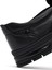 Erkek Siyah Deri Casual Loafer 25WFD695618 8