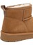 Kadın Camel Kürklü Süet Deri Teddy Bot 25WFD478210 10
