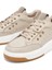 Kadın Bej Bağcıklı Kalın Tabanlı Deri Sneaker 25AFD220614 10