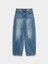 Yıkanmış Efektli Denim Pantolon 5