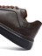 Erkek Kahverengi Bağcıklı Kalın Tabanlı Deri Sneaker 25WFD685218 10