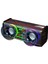 Karaoke Makinesi Mecha Küçük Çelik Top Bluetooth Hoparlör Renkli Şeffaf Taşınabilir Küçük Hoparlör Açık Hava Subwoofer (Yurt Dışından) 1