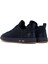 Erkek Lacivert Bağcıklı Nubuk Deri Sneaker 25WFD6970V3 5