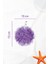 Bath Pouf Xlarge Yumuşak Banyo Lifleri 1 Adet Mor Sabunla Kullanıma Uygun 4