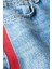 Allbucks Mint Velvet Kırmızı Şeritli Wide Leg Jean Pantolon ABAB5059 2
