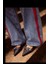Allbucks Mint Velvet Kırmızı Şeritli Wide Leg Jean Pantolon ABAB5059 6