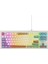 Kb-98 Sılent Tkl Gri/gri Mavi/kahve Rainbow Q Membrane Klavye 1