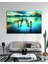 Göl Renkli Cam Tablo, Ev Ofis Salon Hediyelik Duvar Dekoru 5