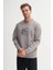 Dynamic Regular Fit Pamuk Karışımlı Baskılı Scuba SWEATSHIRT-53290 2