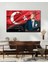 Atatürk Portre Cam Tablo Vatanını En Çok Seven Görevini En Iyi Yapandır Kurum Hediyelik Büyük Tablo 5