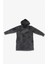 Kadın Gri Mermer Desenli Uzun Sweatshirt 5
