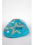 Erkek Çocuk Turkuaz Yıldız Detaylı Kasket Şapka 5