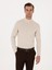 Erkek Bej Slim Fit Yün Karışımlı Yarım Balıkçı Basic Triko Kazak 50315296-VR011 8