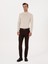 Erkek Bej Slim Fit Yün Karışımlı Yarım Balıkçı Basic Triko Kazak 50315296-VR011 11