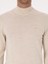 Erkek Bej Slim Fit Yün Karışımlı Yarım Balıkçı Basic Triko Kazak 50315296-VR011 13