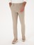 Erkek Bej Slim Fit Yün Karışımlı Kanvas Pantolon 50308721-VR011 6