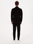 Erkek Siyah Slim Fit Pamuk Karışımlı Paçası Lastikli Eşofman Altı 50309819-VR046 10