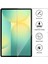 Samsung Galaxy Tab S10 Fe Plus SM-X620 ile Uyumlu Kırılmaz Tablet Temperli Cam Ekran Koruyucu 6