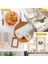 Mutfak Eva Shelf Liner Şeffaf Astar Kaymaz Dolap Içi Çekmece Örtüsü Papatya Desen Mat 45CMX10 Metre 3