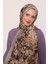 Vizon Luvensara Desenli Silk Elite Şal 2