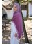Pembe Ed Scarf Inspired Degrade Desen Şal 2