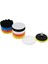 115 mm 11PCS Polisaj Sünger Seti 8 Ad. 115MM Sünger- 1 Polisaj Ped -1 M14 Adaptör - 1 Cırtlı Disk Taban (4887) 1