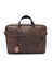 Ricardo Antik Kahve Çift Gözlü Hakiki Deri Laptop Evrak Çantası 1