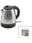 1500W 1.2lt Paslanmaz Çelik Kettle Su Isıtıcı Otel Tipi WSK-2024 (4887) 1
