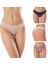 804-501 Kadın Dantelli 4 Lü Tanga Külot 1