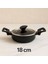 Ekonomik Seri 18 cm Basık Granit Tencere – Yapışmaz Yüzey, Ergonomik Saplı,cam Kapaklı 2