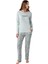 AR3405-S Kadın Ikili Kışlık Pijama Takım 1
