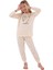 AR3434-G Anne Kız Kışlık Ikili Pijama Takım (Kız) 2