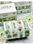 Cute Avocado Yeşil Kareli 4'lü Washi Bant Set Washi Tapemasking Tape Desenli Bant 2