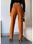 Kendinden Kemerli Triko Pantolon Camel 3