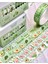 Cute Avocado Yeşil 4'lü Washi Bant Set/washi Tape/masking Tape/desenli Bant 2