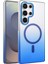 Samsung Galaxy S23 Ultra Glossy Magsafe Kapak - MAVI-(5796) 1