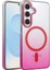 Samsung Galaxy S23 Fe Glossy Magsafe Kapak - PEMBE-(5796) 1