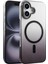 Apple iPhone 16 Plus Glossy Magsafe Kapak - SIYAH-(5796) 1